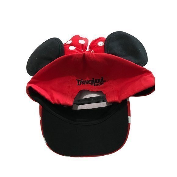 DisneyLand Resort Youth Girl Red‎ Minnie Mouse SnapBack Hat - Picture 4 of 5